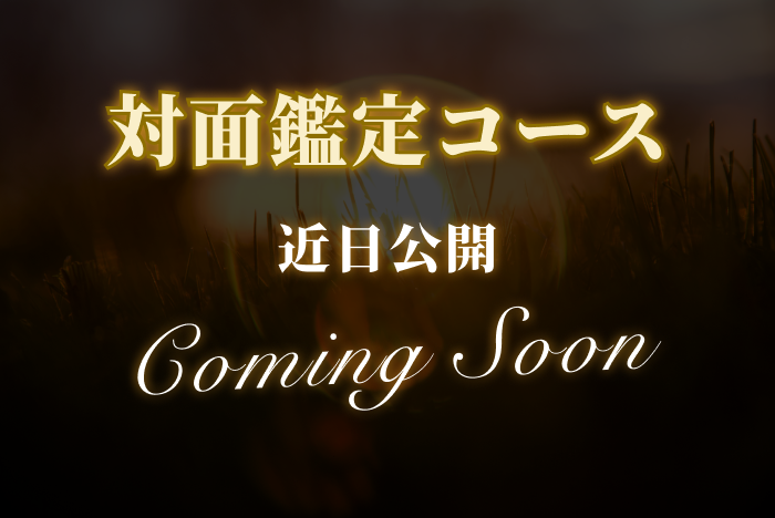 対面鑑定コース